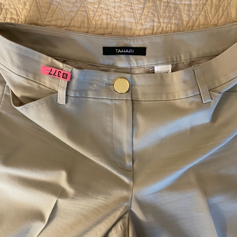 Beige dress pants